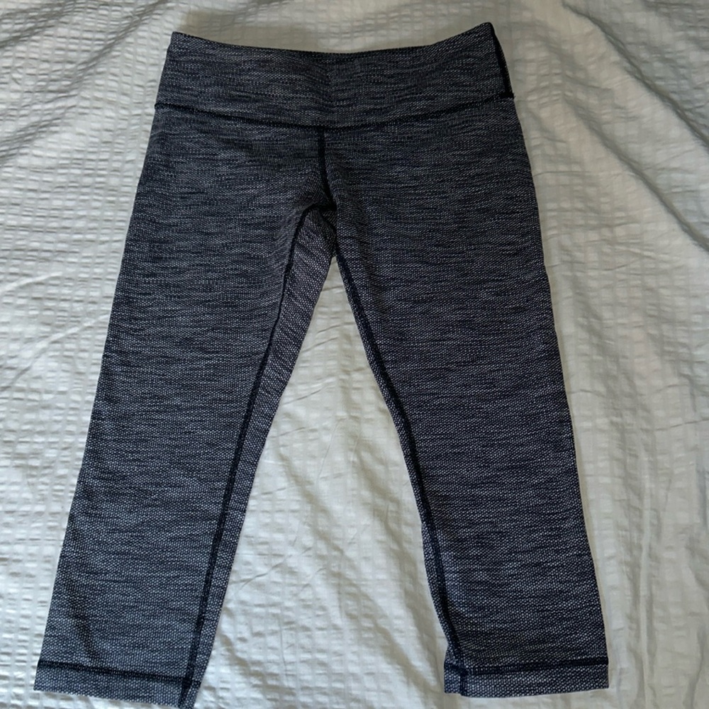 Lululemon Wunder Under Crop Textured